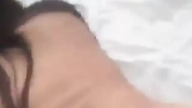 A chubby Kyrgyz woman cheats on her husband with her neighbor